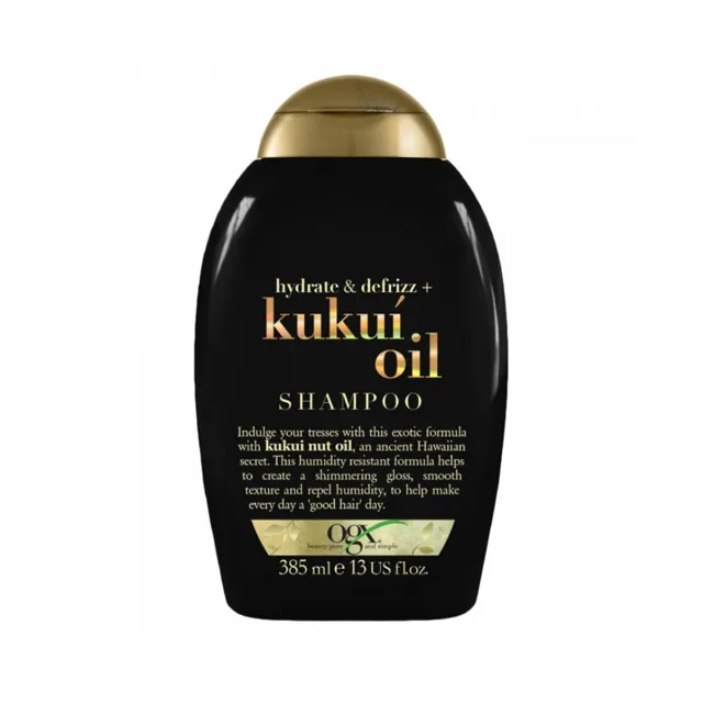 OGX Kukui Oil hydratační šampon proti krepatění vlasů 358 ml