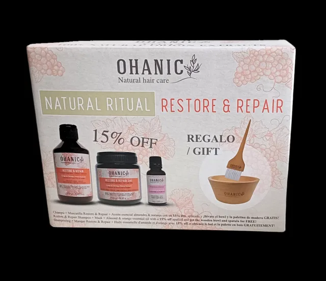 Ohanic Restore and Repair Ritual Pack - Balíček na suché vlasy