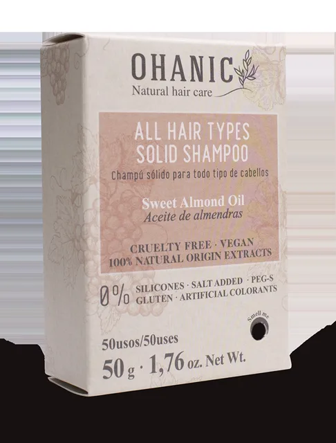 Ohanic Solid Shampoo 50g - Tuhý přírodní šampon