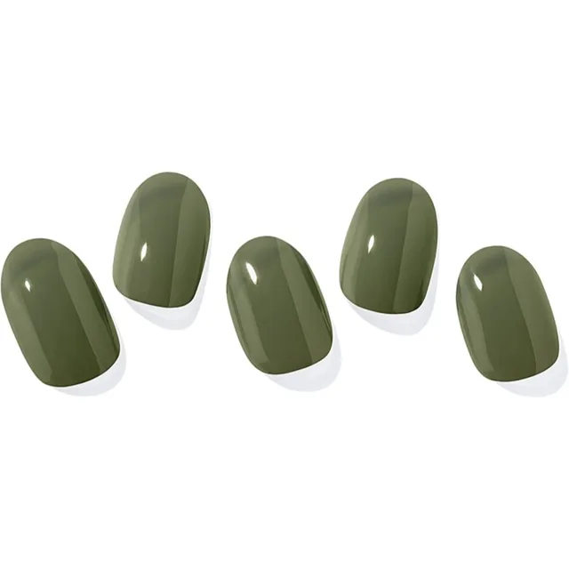 ohora Semi Cured Gel Nail Strips N Cream Moss nálepky na nehty odstín NB-070 1 ks
