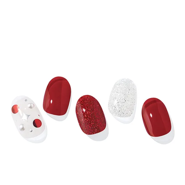 ohora Semi Cured Gel Nail Strips N Love Actually nálepky na nehty odstín NP-208 1 ks