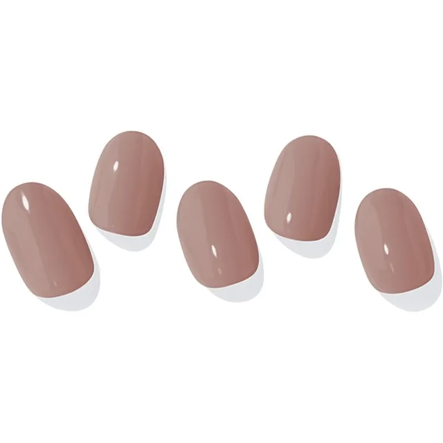 ohora Semi Cured Gel Nail Strips N Mauve Pink nálepky na nehty odstín NB-015 1 ks