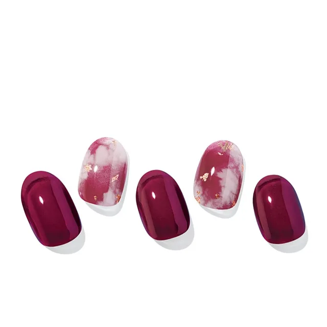 ohora Semi Cured Gel Nail Strips N Mulberry nálepky na nehty odstín ND-187 1 ks