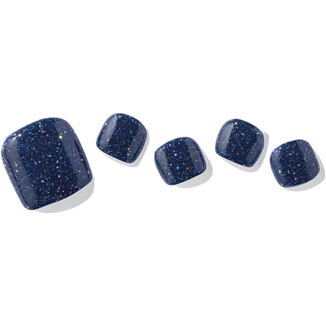 ohora Semi Cured Gel Pedicure Strips P Starry Night nálepky na nehty na nohy odstín PB-016 1 ks