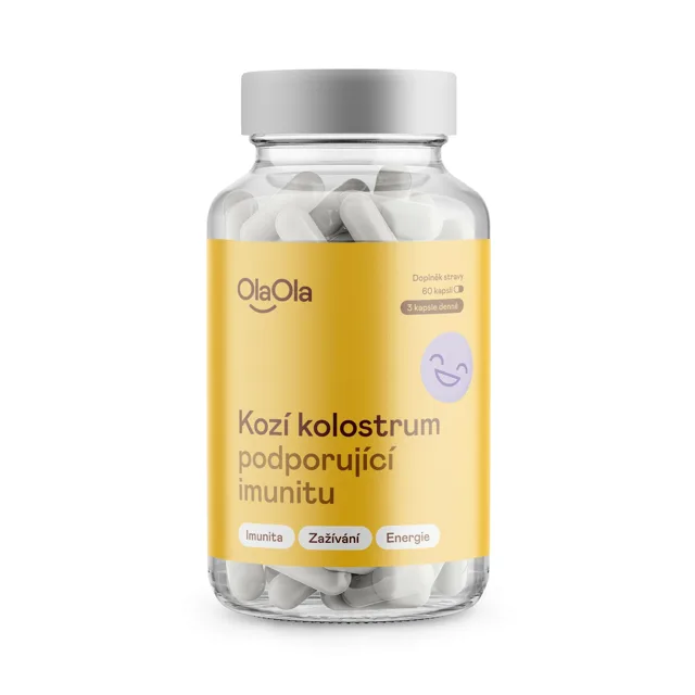 OlaOla Kozí kolostrum podporující imunitu 60 kapslí