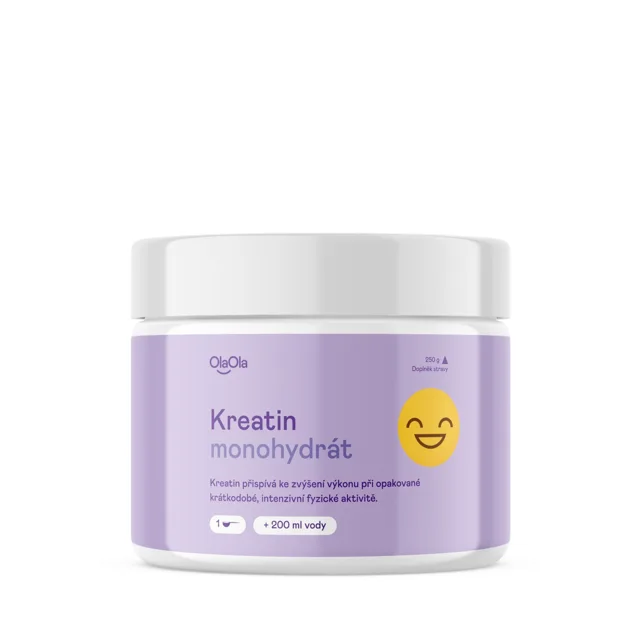 OlaOla Kreatin monohydrát pro intenzivní trénink 250 g