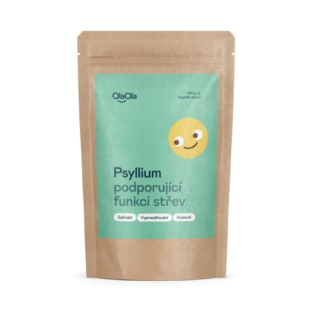OlaOla Psyllium podporující funkci střev 250 g