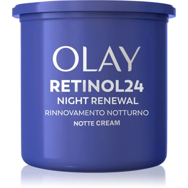 Olay Retinol 24 Night Cream hydratační a obnovující noční krém s vitamínem E náhradní náplň 50 ml