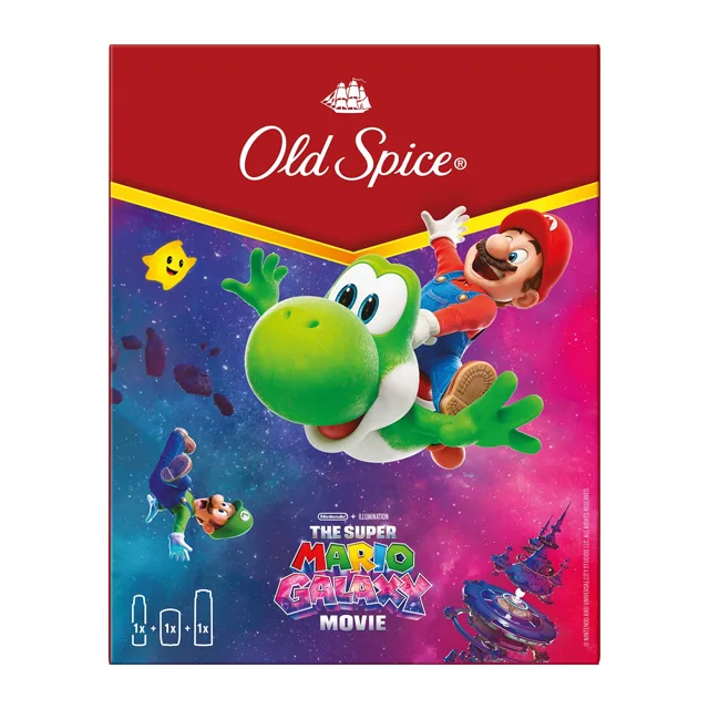 Old Spice Dárková sada Bearglove The Super Mario Galaxy Movie