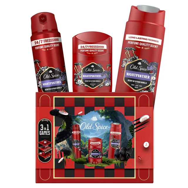 Old Spice Dárková sada péče o tělo Nightpanther