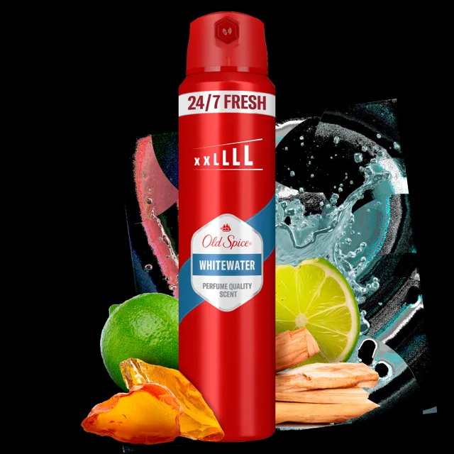 Old Spice deo Sprej Whitewater XXL 250ml