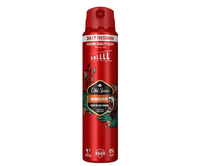 Old Spice Deodorant ve spreji Bearglove (Deodorant Body Spray) 250 ml