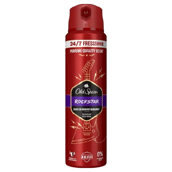 Old Spice Deodorant ve spreji Rockstar (Deodorant Body Spray) 150 ml