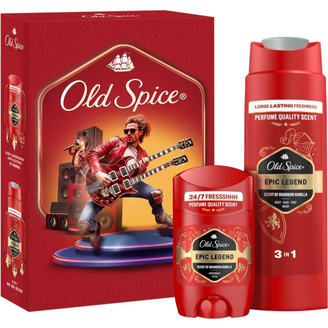 Old Spice Epic Legend Rockstar dárková sada