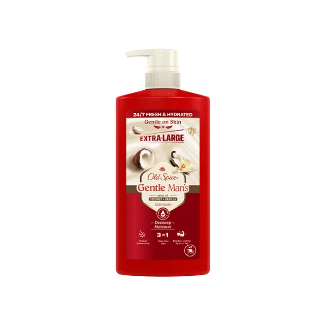 Old Spice Gentle Man's Kokos + Vanilka sprchový gel 3v1 800 ml