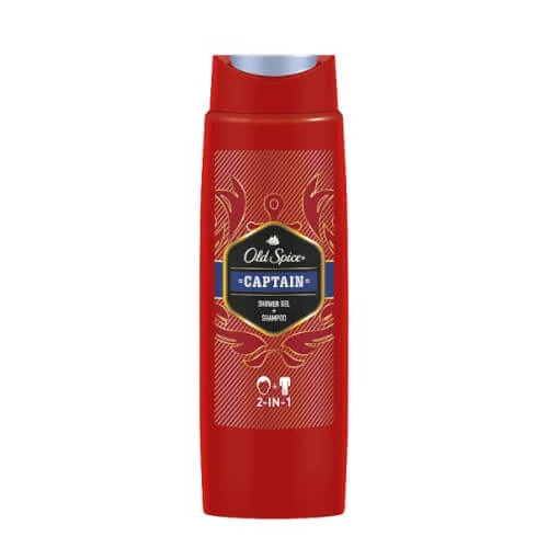 Old Spice Sprchový gel na tělo a vlasy Captain (Shower Gel + Shampoo) 250 ml