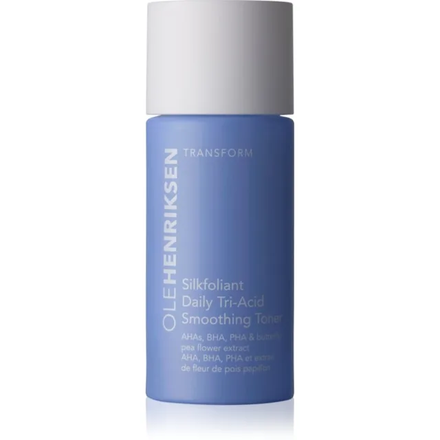OLEHENRIKSEN Transform Silkfoliant Daily Tri-Acid Smoothing Toner with Mandelic Acid jemné exfoliační tonikum pro každodenní použití 30 ml