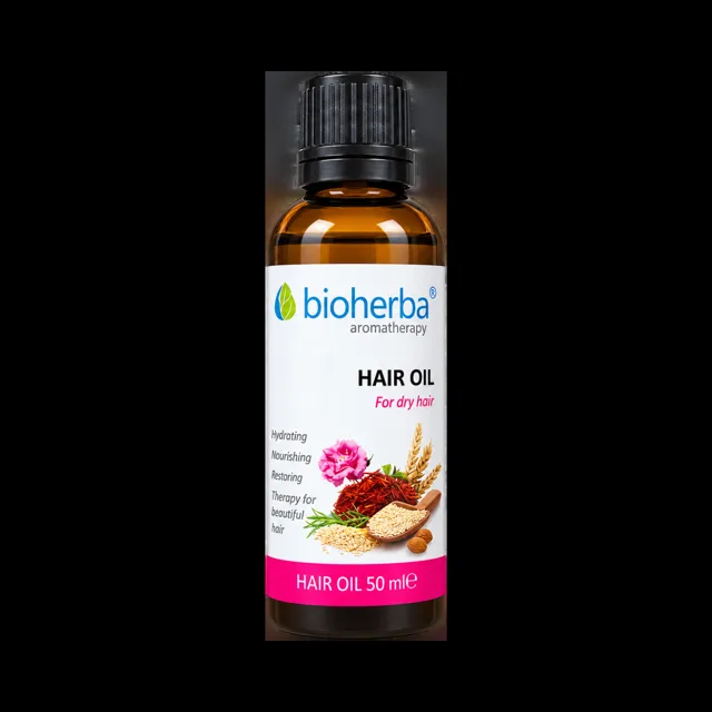 Olej na suché vlasy – 50 ml – Bioherba
