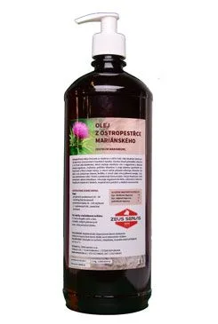Olej ostropestřec pro koně a psy Zeus  1000ml