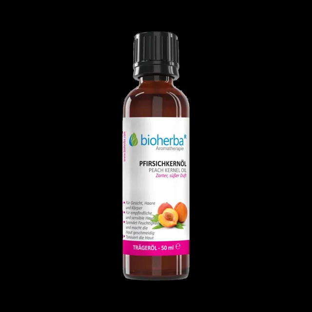 Olej z broskvových jader – 50 ml – Bioherba