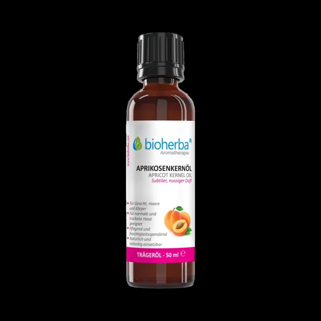 Olej z meruňkových jader – 50 ml – Bioherba