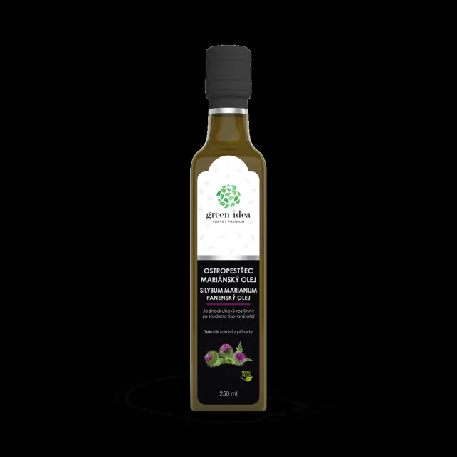 Olej z ostropestřce mariánského 250 ml - Green idea