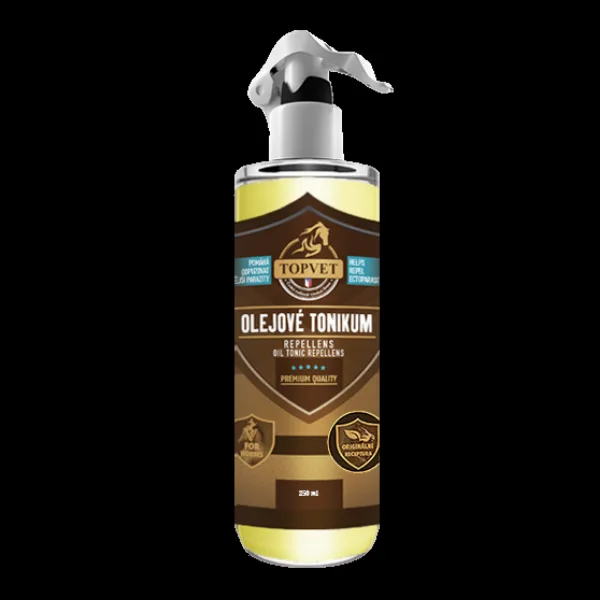 Olejové tonikum s repelentním účinkem pro koně – 250 ml – Green idea