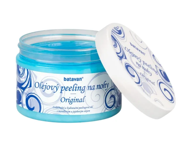 Olejový peeling na nohy Batavan Original - 700 g + dárek zdarma