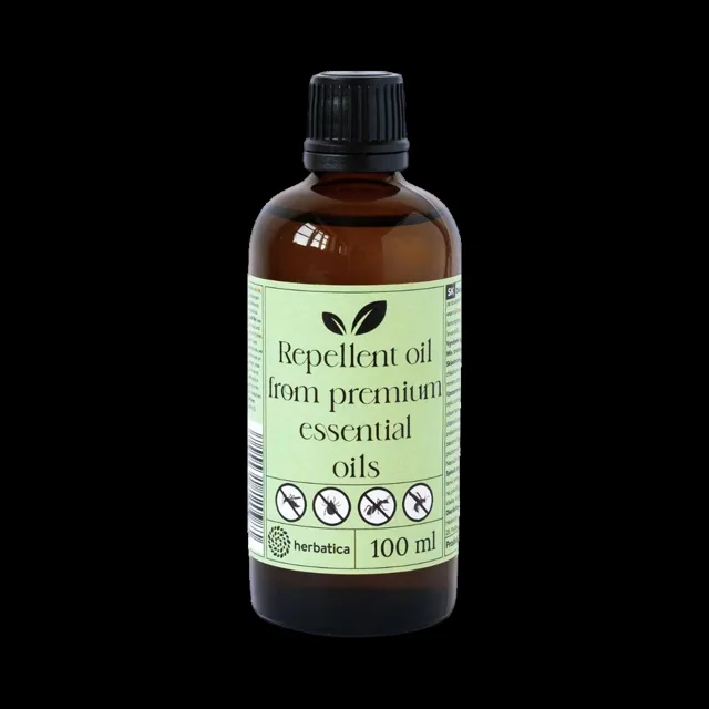 Olejový repelent z prémiových esenciálních olejů - 100 ml - Herbatica