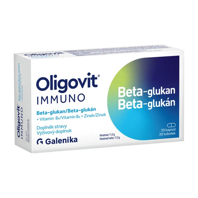 Oligovit IMMUNO Beta-glukan 30 tobolek
