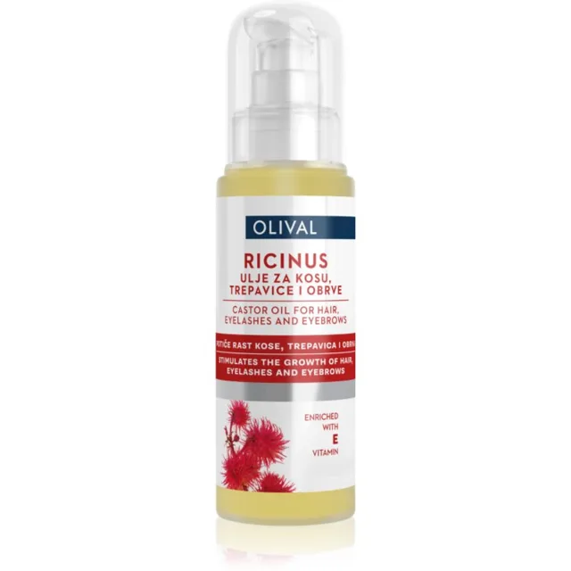 Olival Castor ricinový olej na řasy a obočí 60 ml