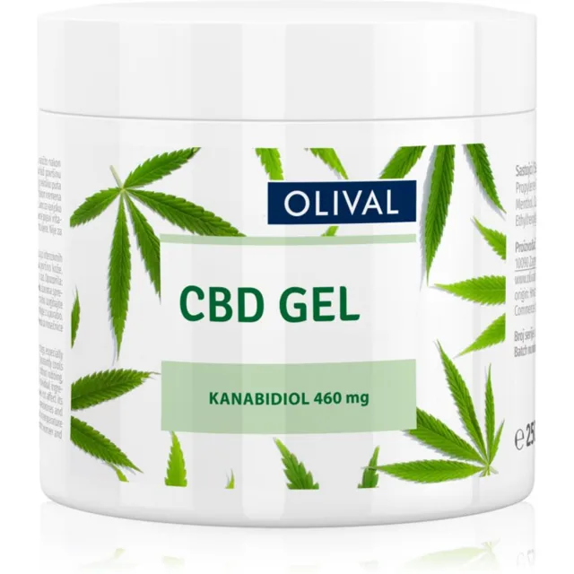Olival CBD Gel osvěžující gel na unavené nohy 250 ml