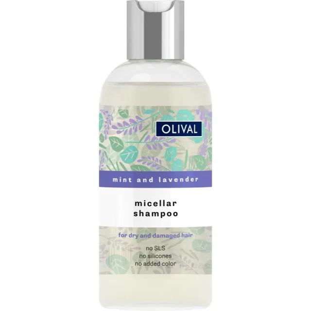 Olival Micellar Mint and Lavender micelární šampon pro suché a poškozené vlasy 250 ml
