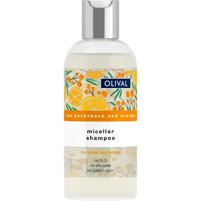 Olival Micellar Sea Buckthorn and Orange micelární šampon pro objem a lesk 250 ml