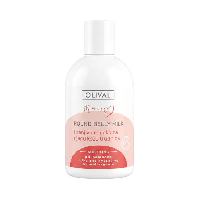 Olival Mommy Round Belly Milk – vyživující mléko pro těhotné ženy 300ml (poškozený aplikátor)