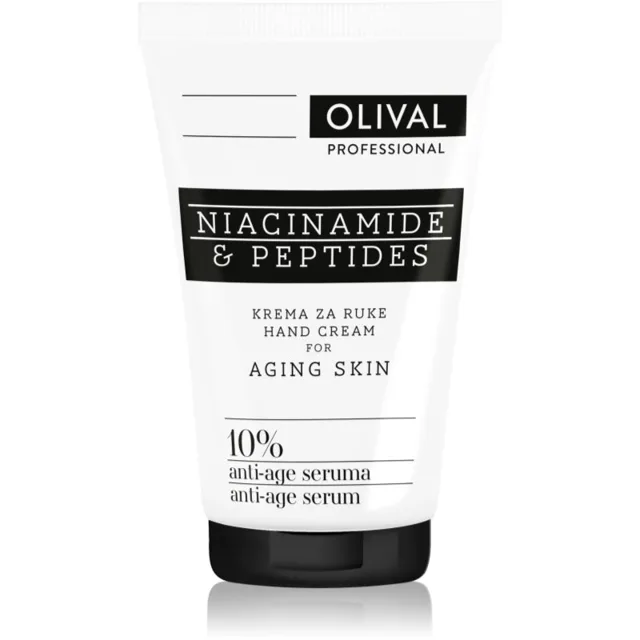 Olival Professional Niacinamide & Peptides krém na ruce proti stárnutí pokožky 50 ml