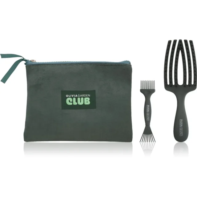 Olivia Garden Club The Gift dárková sada na vlasy Dark Green Edition