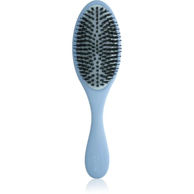 Olivia Garden Club The Reset Detangling&Shine Hairbrush plochý kartáč s pouzdrem Blue 1 ks