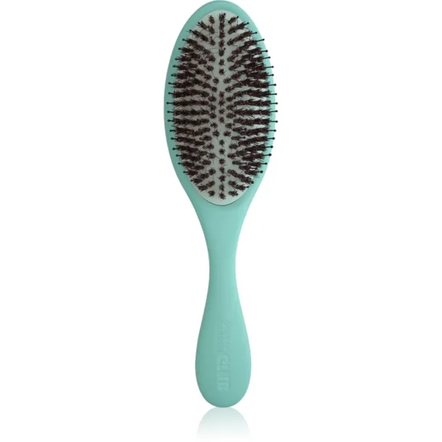 Olivia Garden Club The Reset Detangling&Shine Hairbrush plochý kartáč s pouzdrem Mint 1 ks