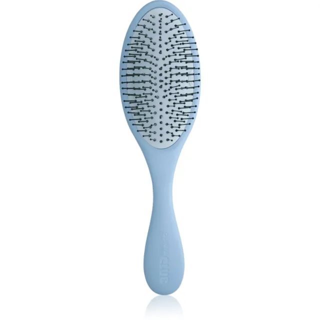 Olivia Garden Club The Reset Wet&Curly Detangling Hairbrush plochý kartáč s pouzdrem Blue 1 ks