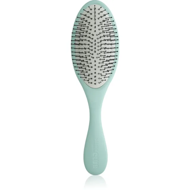 Olivia Garden Club The Reset Wet&Curly Detangling Hairbrush plochý kartáč s pouzdrem Mint 1 ks