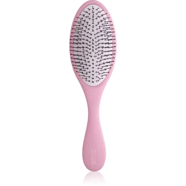 Olivia Garden Club The Reset Wet&Curly Detangling Hairbrush plochý kartáč s pouzdrem Pink 1 ks