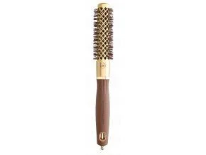 Olivia Garden Expert Blowout Shine Gold&Brown 20mm - Foukací kartáč
