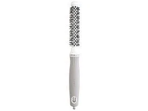 Olivia Garden Expert Blowout Shine White&Grey 15mm - Foukací kartáč