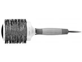 Olivia Garden Expert Blowout Shine White&Grey 65mm - Foukací kartáč