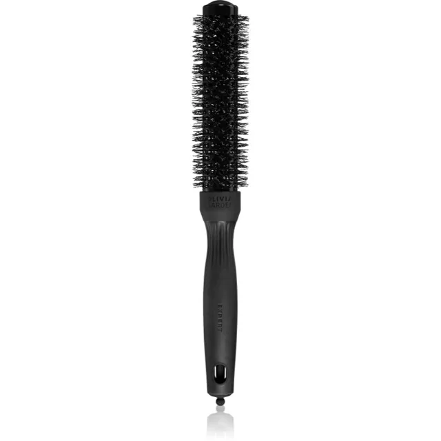 Olivia Garden Expert Blowout Speed Black Label kulatý kartáč na vlasy pro rychlejší foukanou ø 25 mm 1 ks