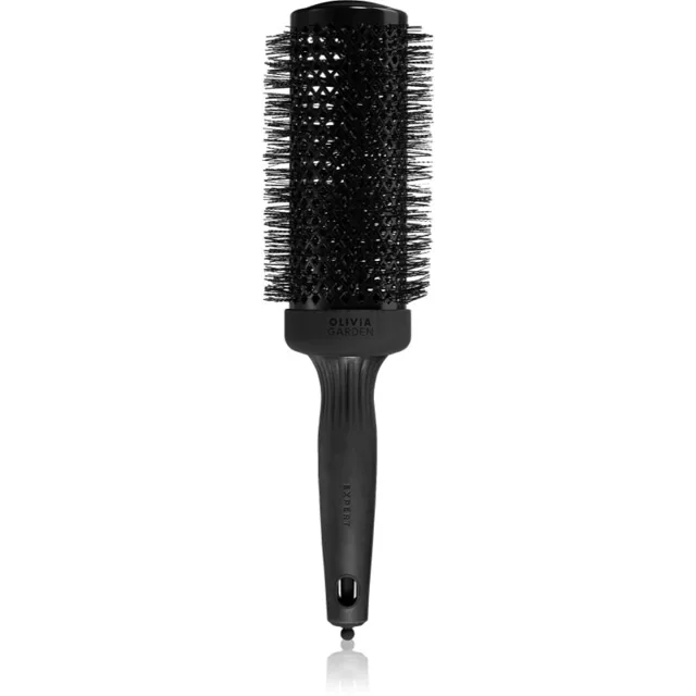 Olivia Garden Expert Blowout Speed Black Label kulatý kartáč na vlasy pro rychlejší foukanou ø 55 mm 1 ks