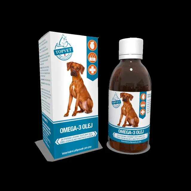 Omega3 olej pro psy 200 ml - Green idea