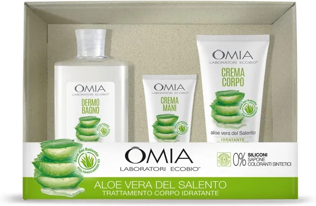 OMNIA Omia Aloe Vera del Salento 3dílná koupelnová sada
