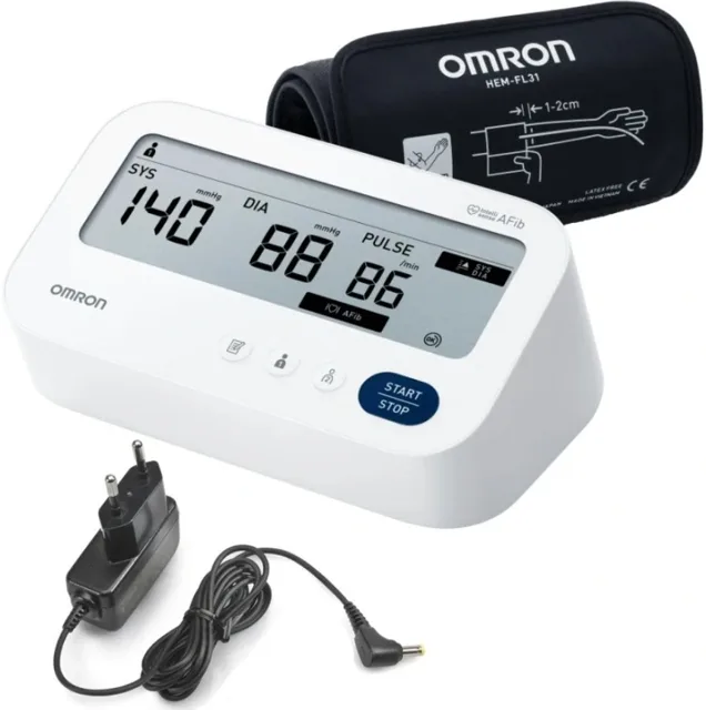 Omron Tonometr M3 Comfort AFib + adaptér